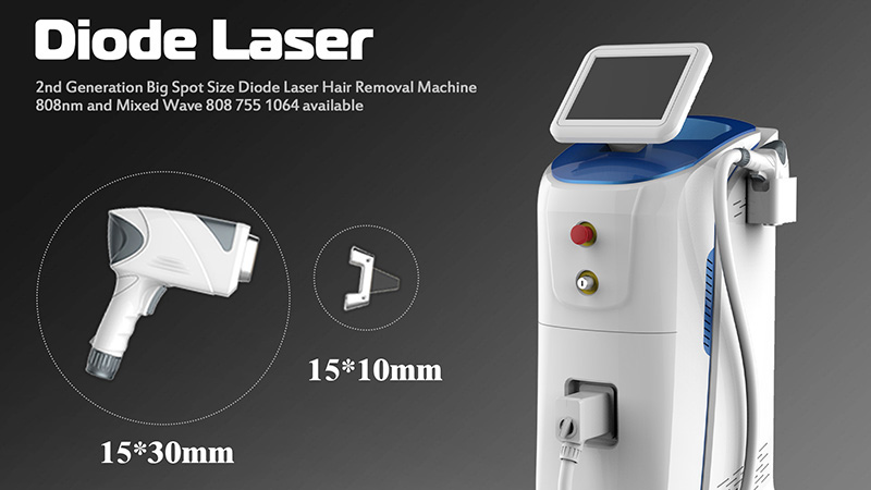 the second generation diode laser machine 